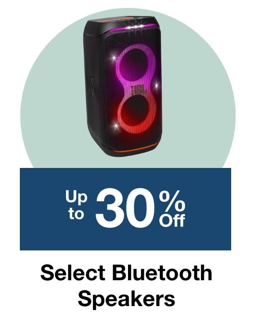 Up to 35% off select Bluetooth Speakers